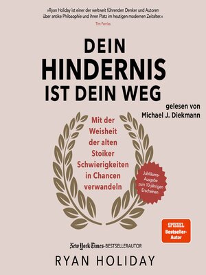cover image of Dein Hindernis ist Dein Weg – Jubiläumsausgabe